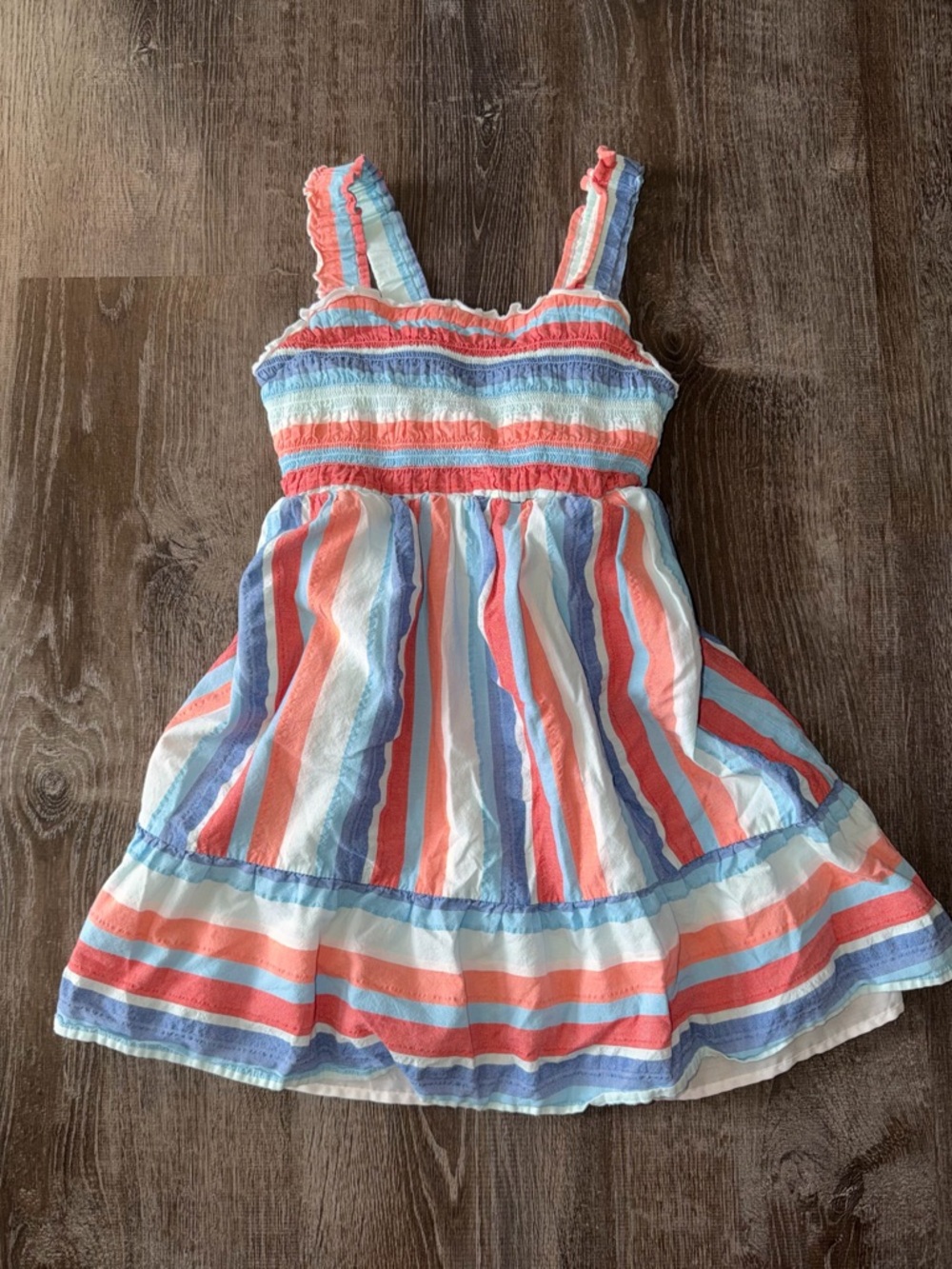 Cat & Jack Red, White, & Blue Dress